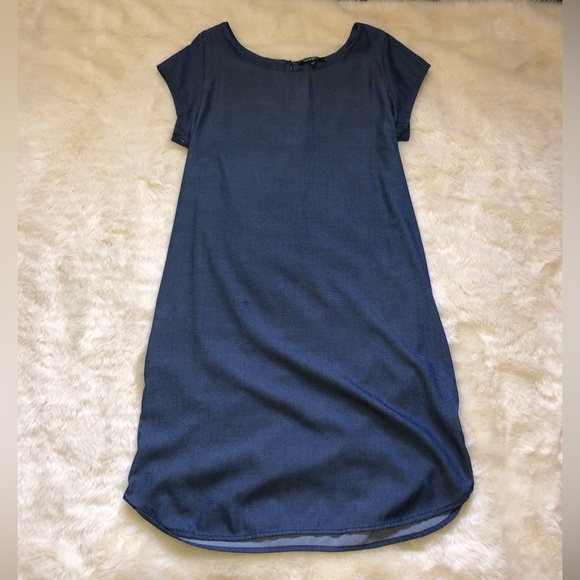 Denim Style Dress - Picture 1 of 7